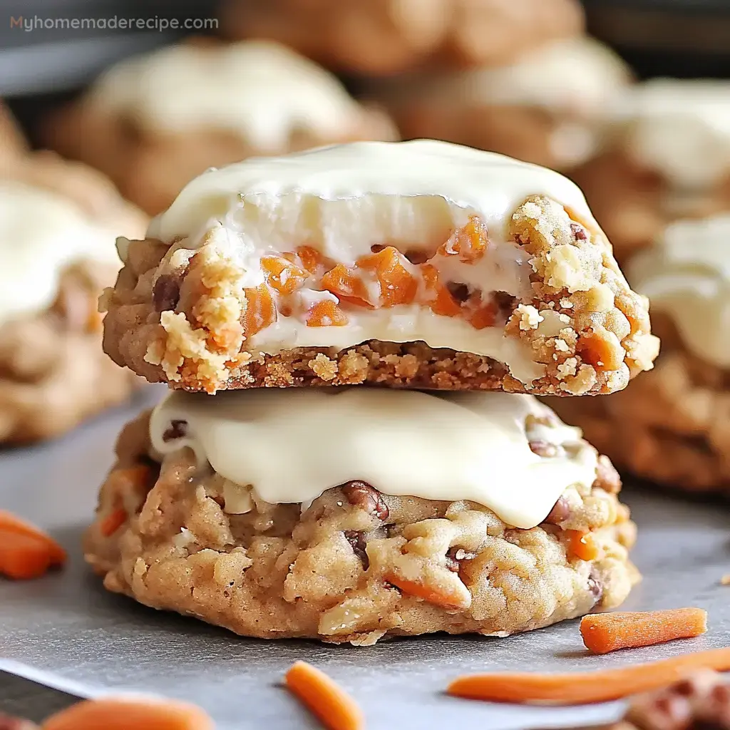 Galletas Zanahoria Queso Crema