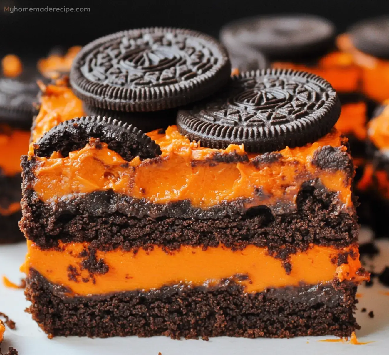 Brownies Halloween Oreo Faciles