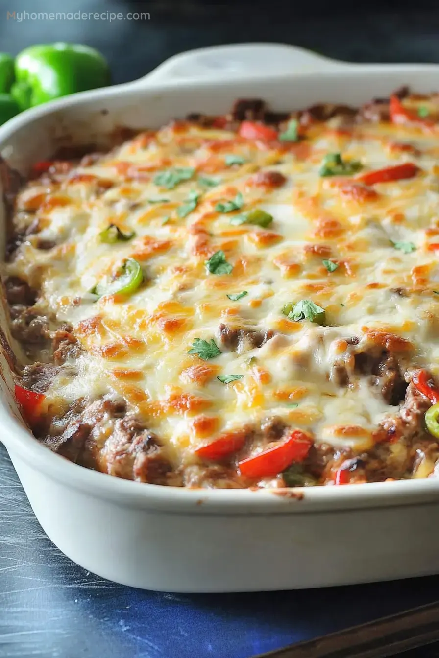 Majestuoso Dip Philly Queso
