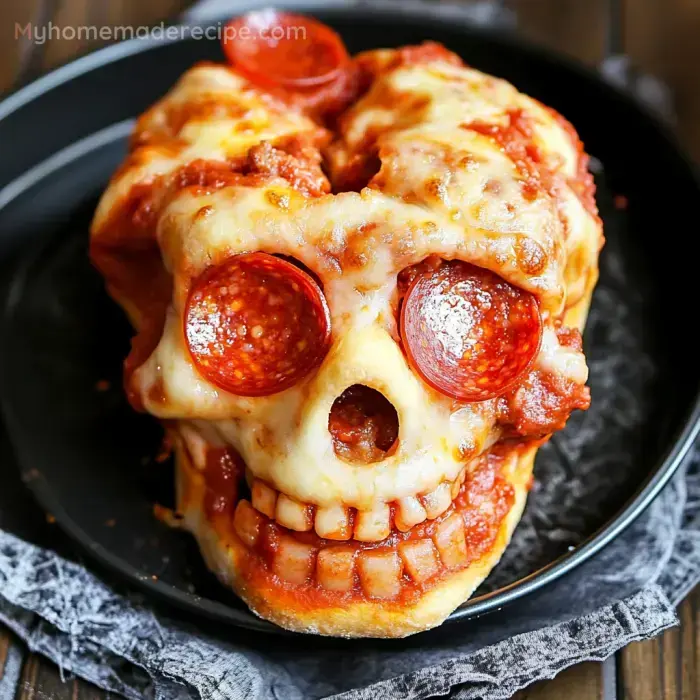 Calaveras Pizza Halloween