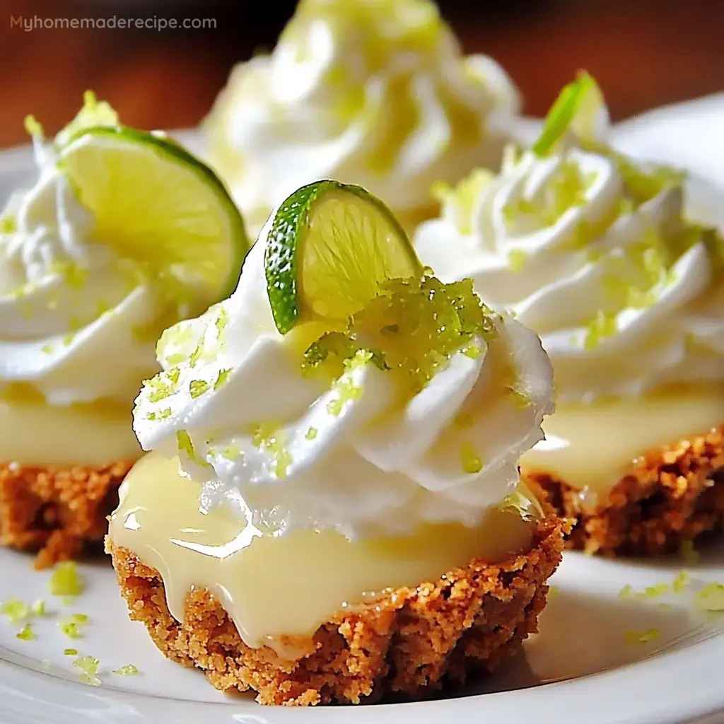 Deliciosos Mini Key Lime Pasteles