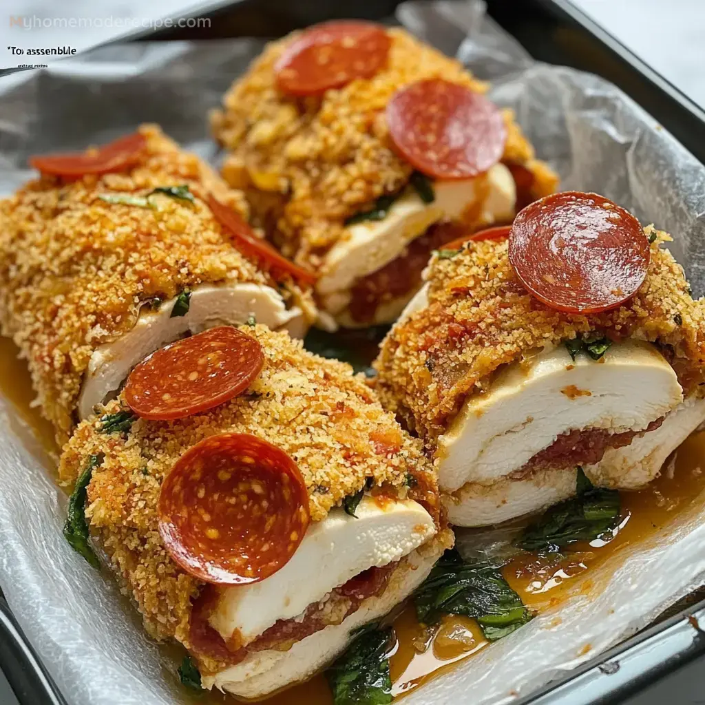 Pollo Rollatini Crujiente Queso