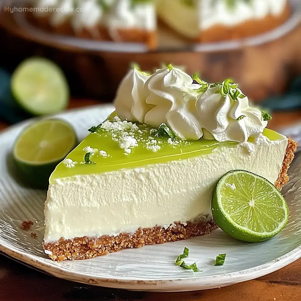 Mousse limón suave tarta