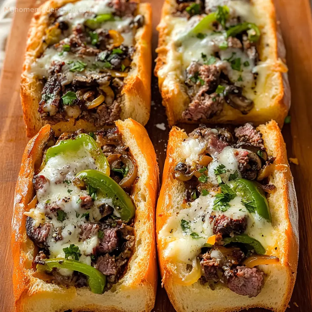 Philly Cheesesteak Pan con Queso
