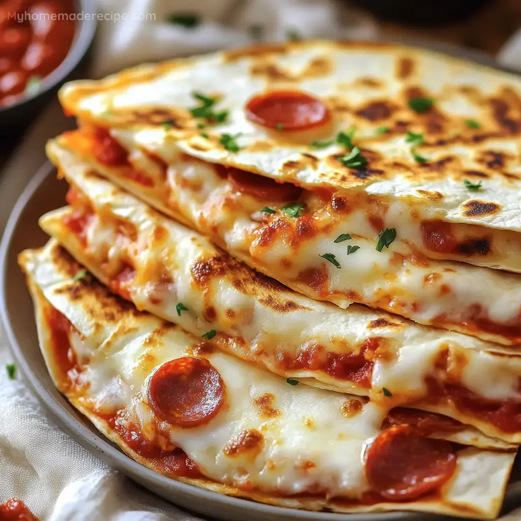 Quesadillas Pizza Fáciles