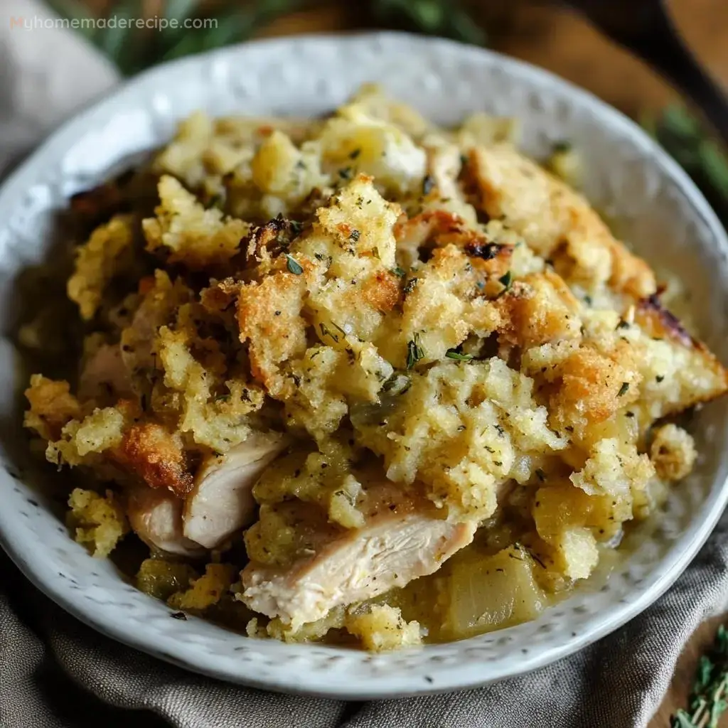 Pollo Lento y Relleno
