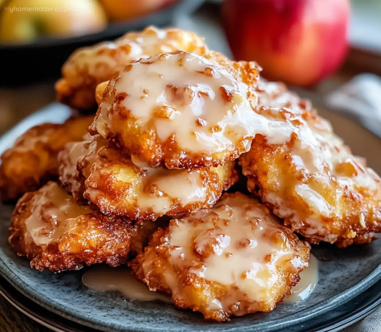 dulces de manzana al horno