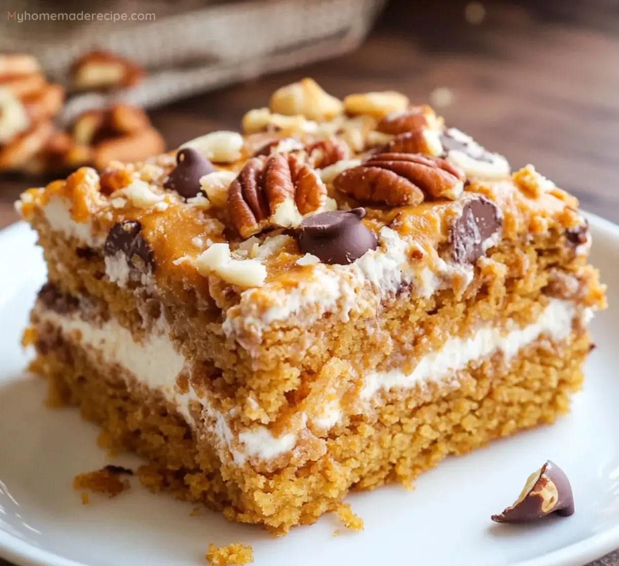 Pastel Calabaza Terremoto