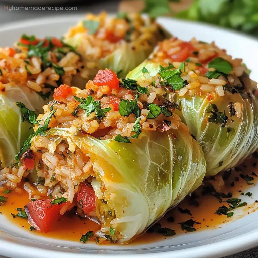 Delicious Stuffed Cabbage Rolls