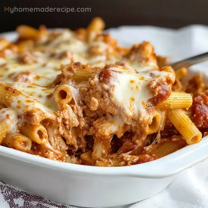 Festivo Ziti Horneado Con Queso