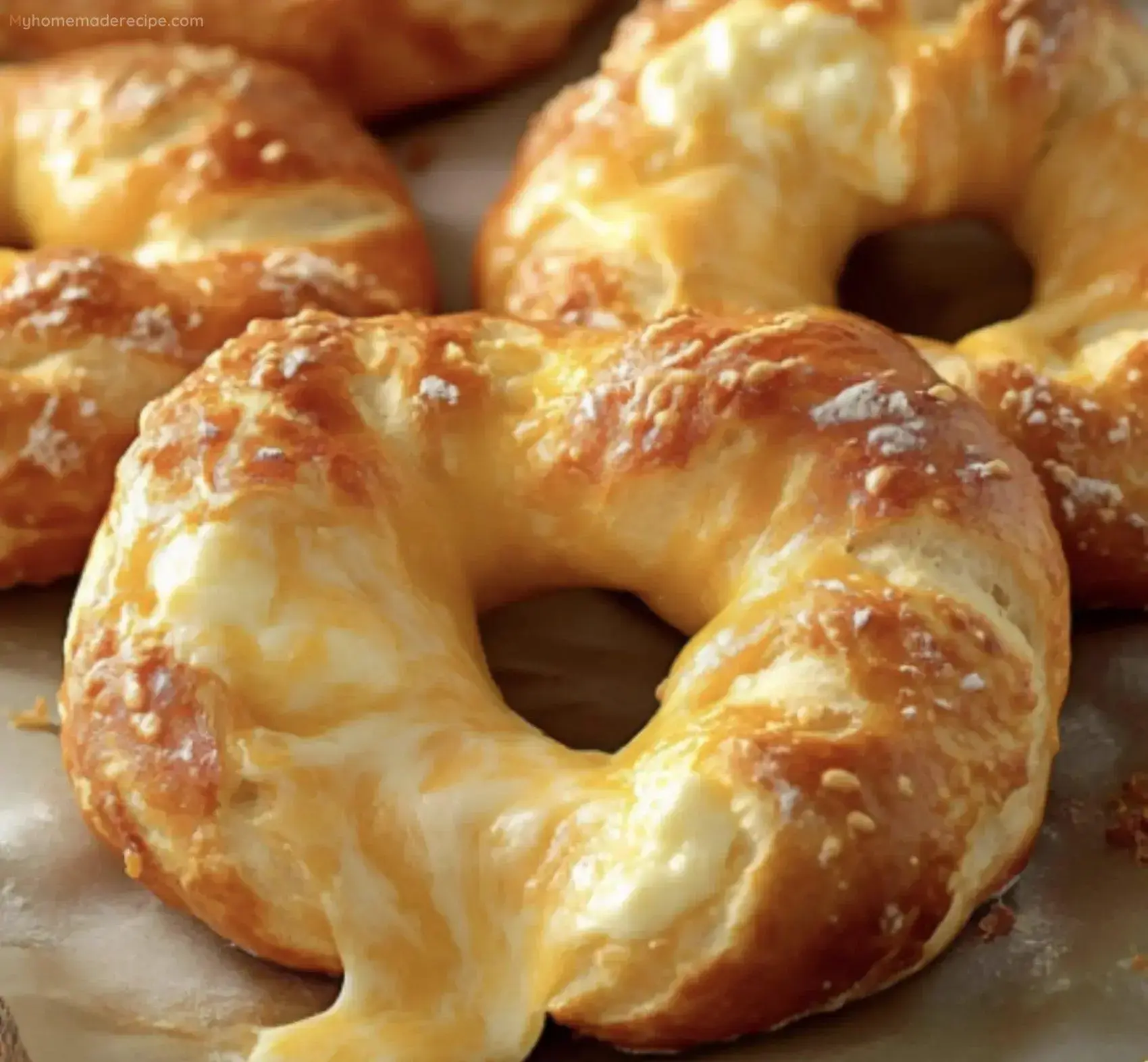 Pretzels con Queso