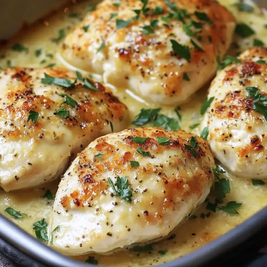 Pollo Cremoso y Jugoso