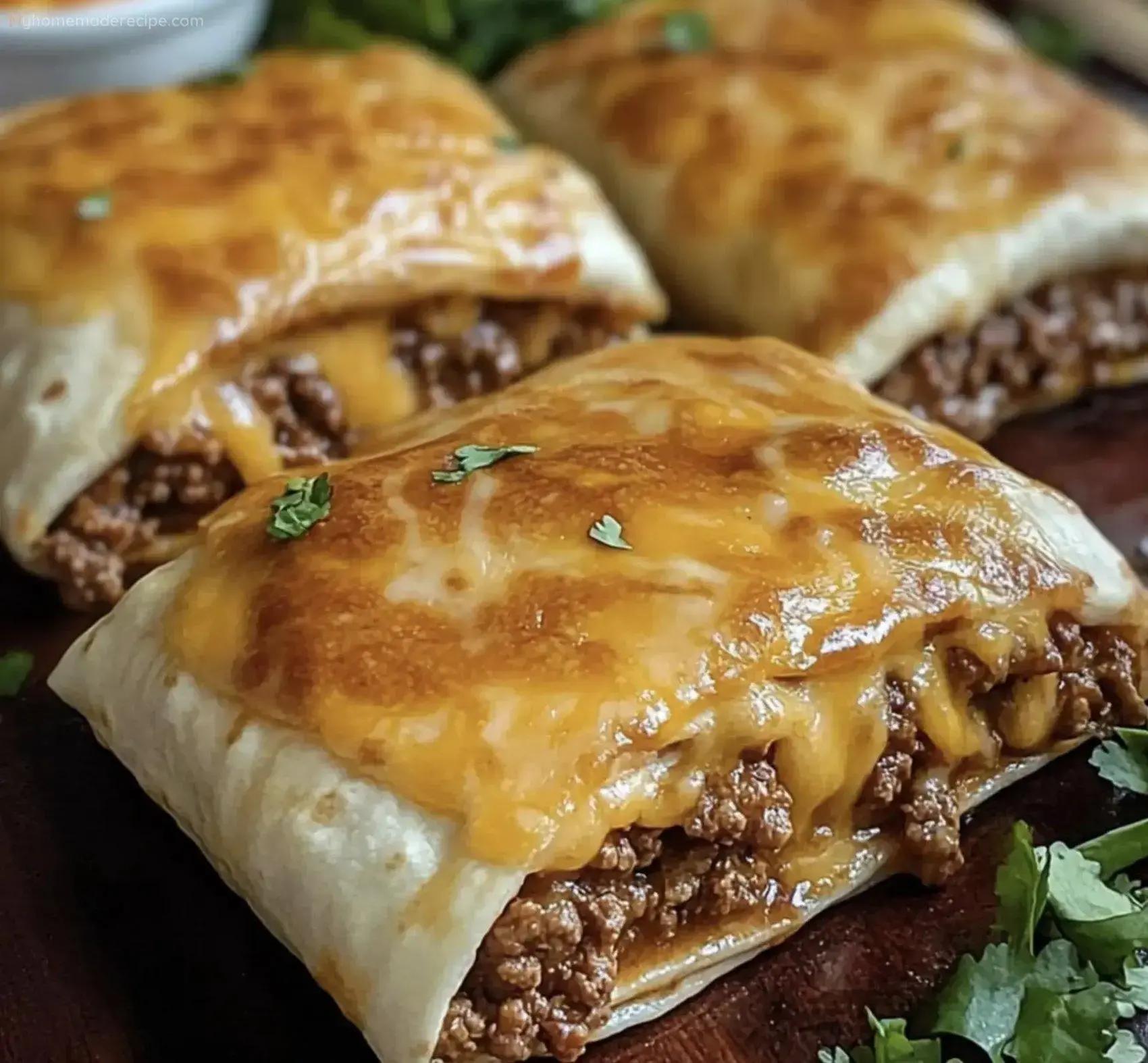 Sabrosos Pockets de Taco Rellenos