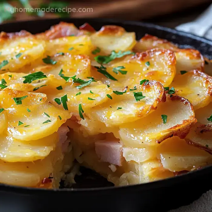 Pastel de papas con queso