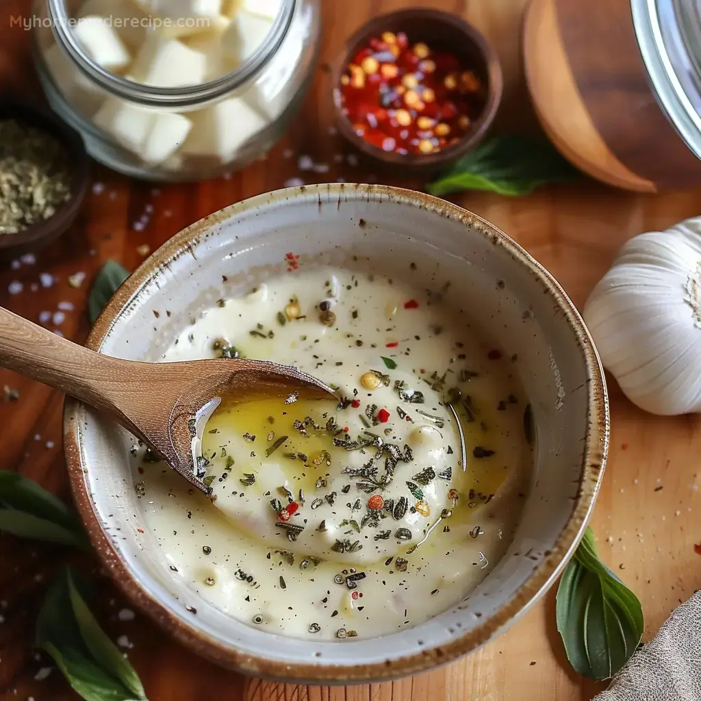 Salsa de Ajo para Pizza