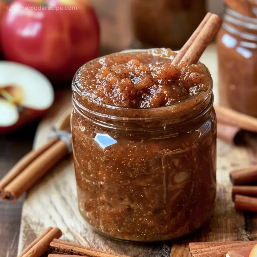 Mantequilla de Manzana en Olla Lenta