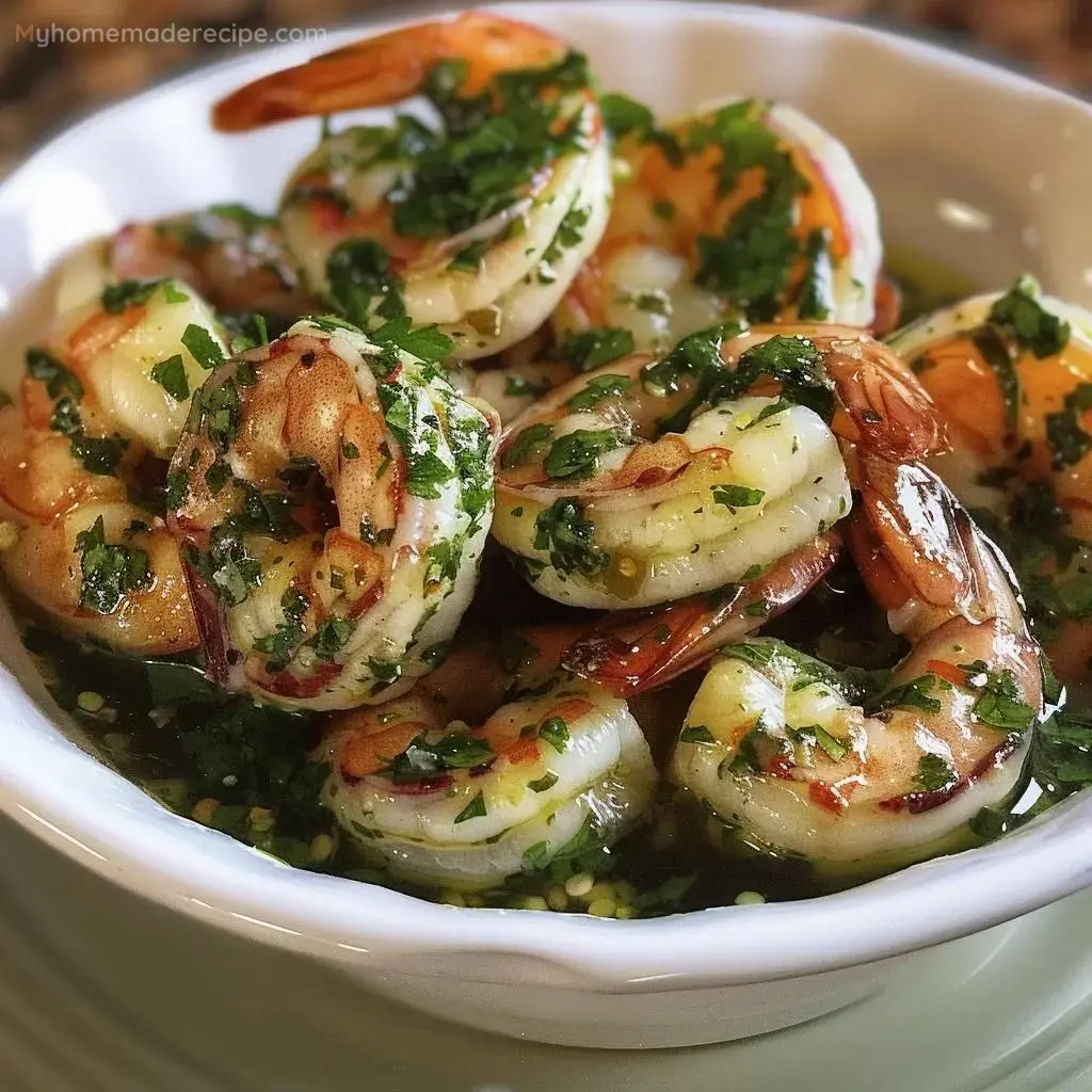 Camarones Chimichurri Deliciosos