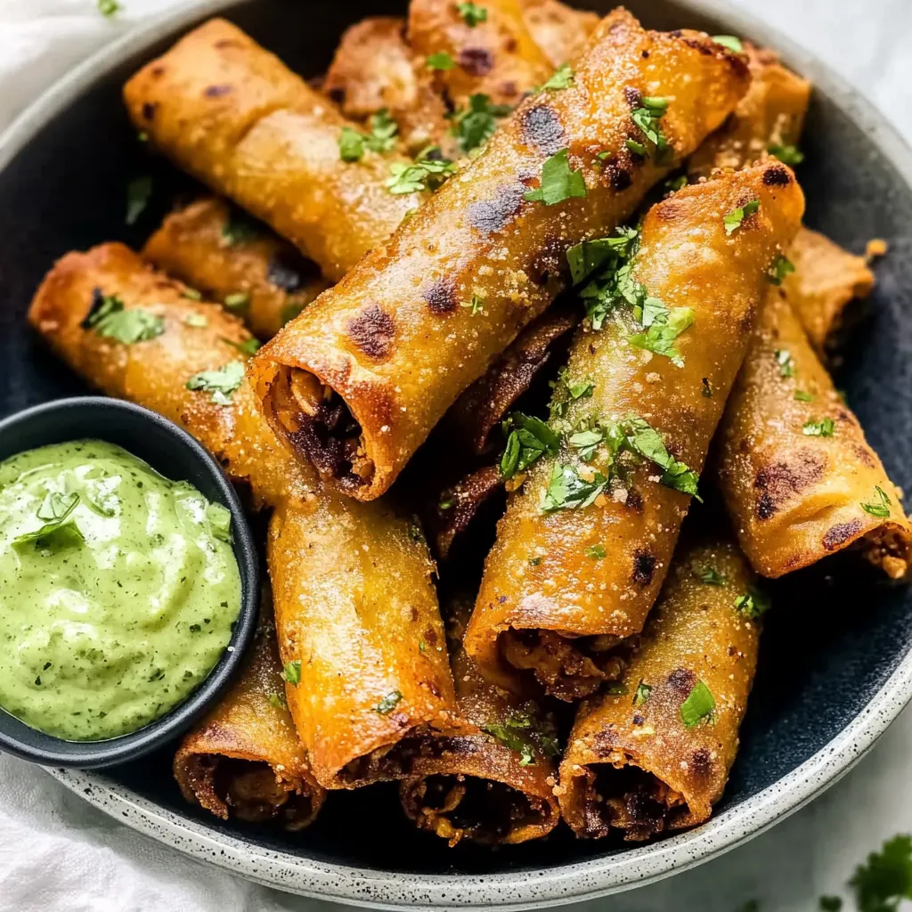 Taquitos Veganos al Horno