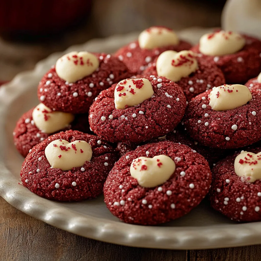 Galletas Red Velvet con Chispas