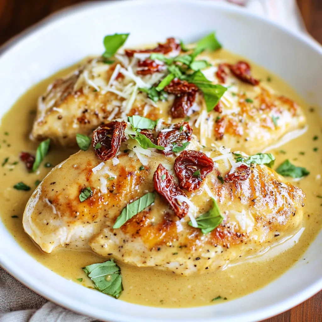 Pollo al Ajillo en Olla Lenta en Plato Blanco