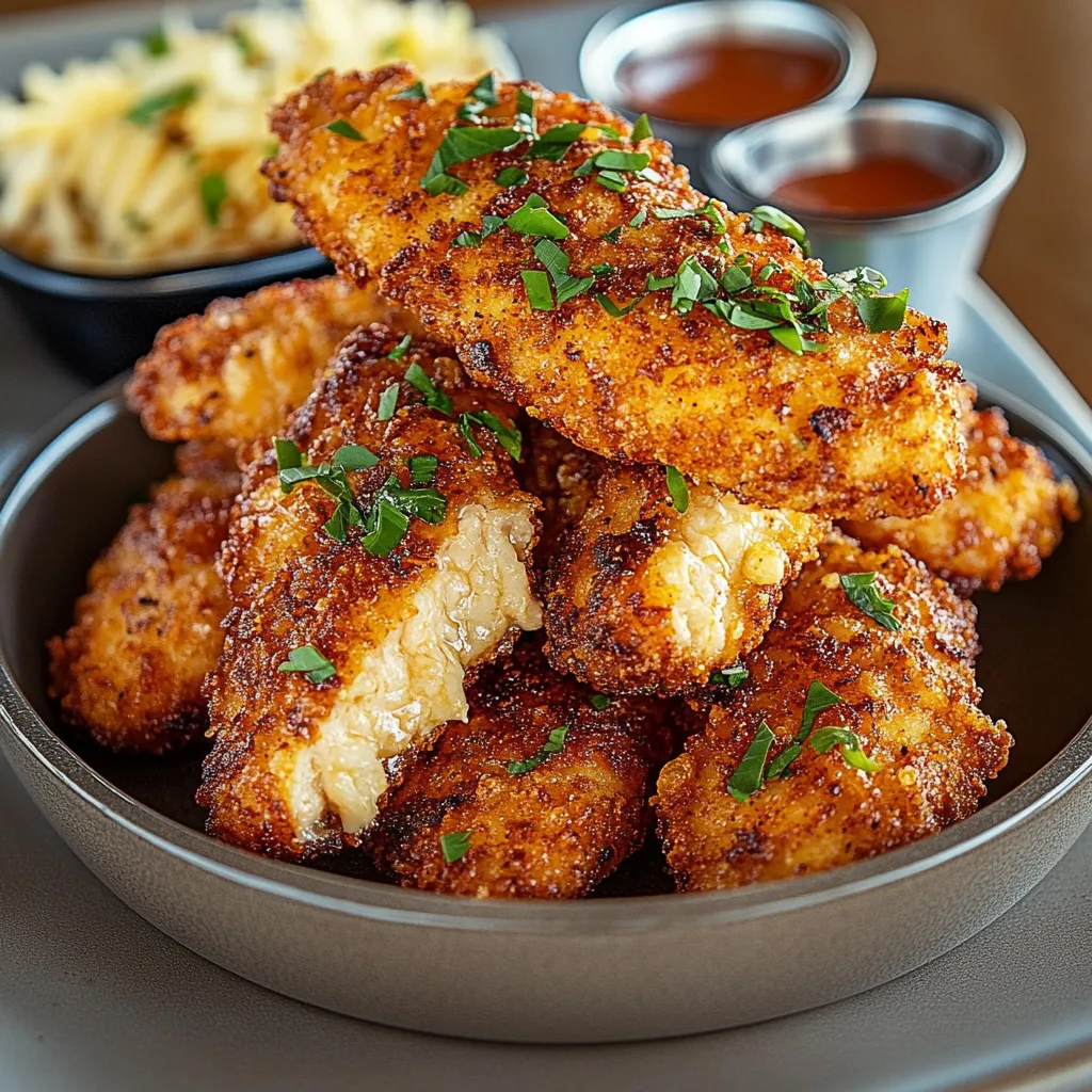 Receta de Tenders de Pollo Crujientes