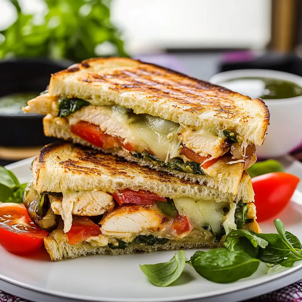 Panini de Pollo Italiano