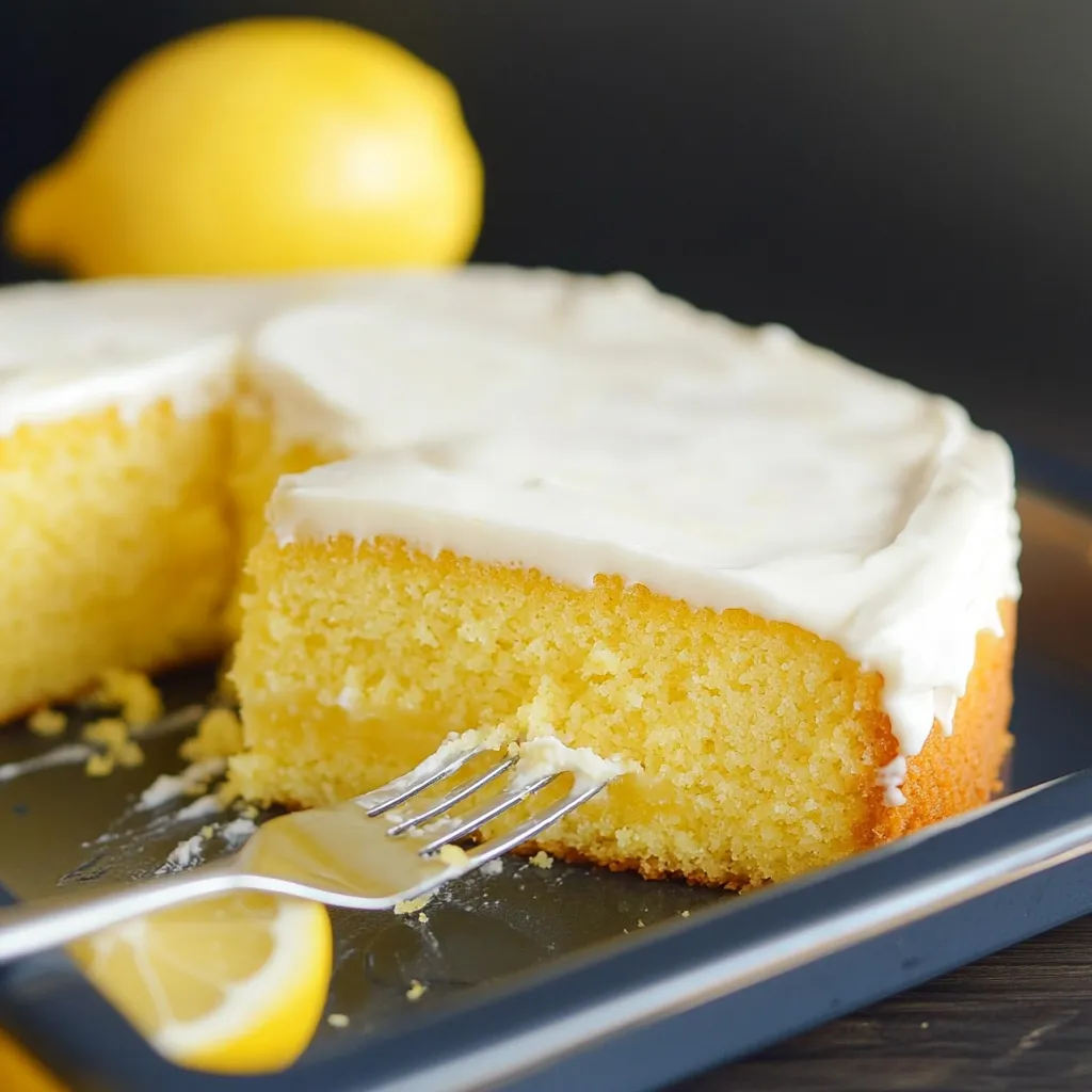 Tarta de Limón Súper Fácil