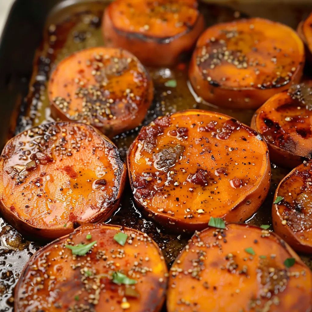 Batata caribeña especiada, un acompañamiento sabroso con especias cálidas del Caribe.