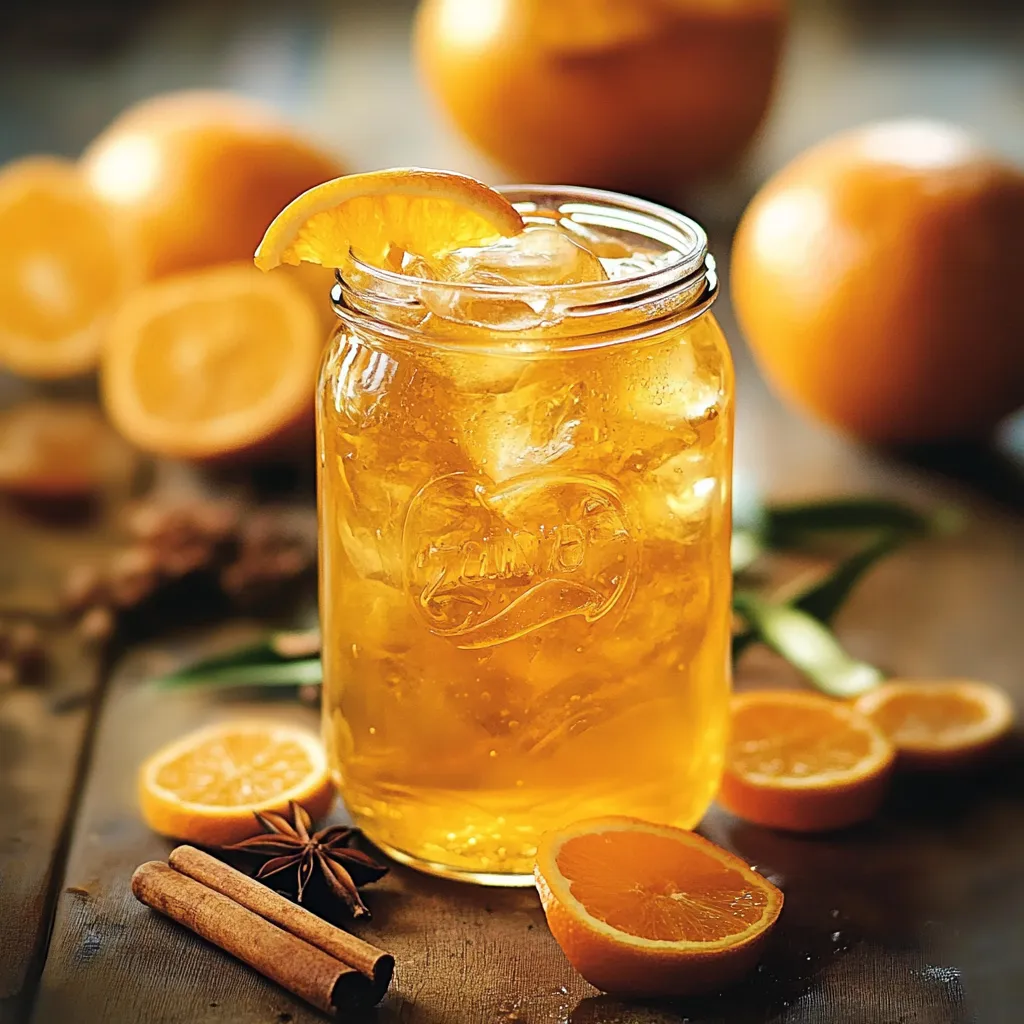 Easy Orange Cinnamon Iced Tea