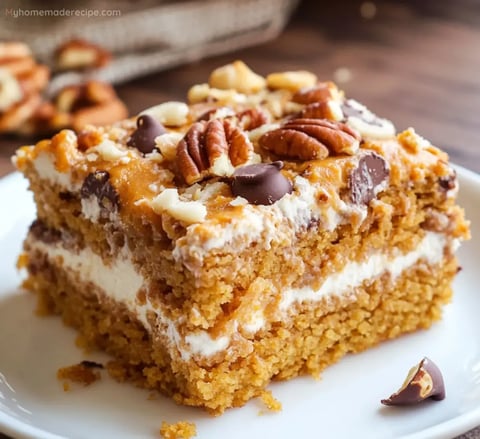 Pastel Calabaza Terremoto