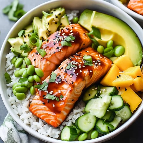 Tazones de salmon